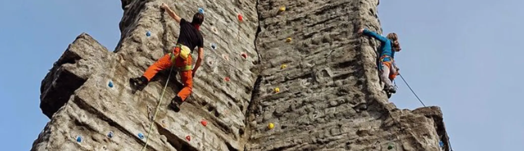 Kletternde Menschen am Braschelstein | © Thomas Kostial