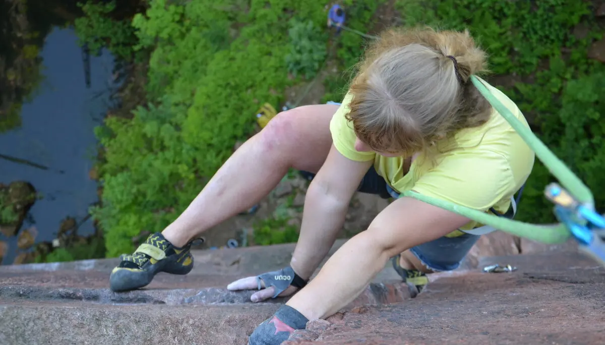 Linda im Riss | © Theodor Kubusch