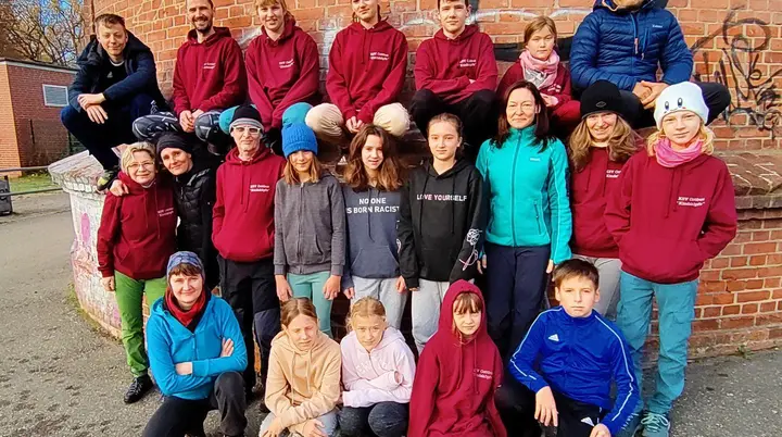 Gruppenfoto Jugendklettern | © Tina Thierock