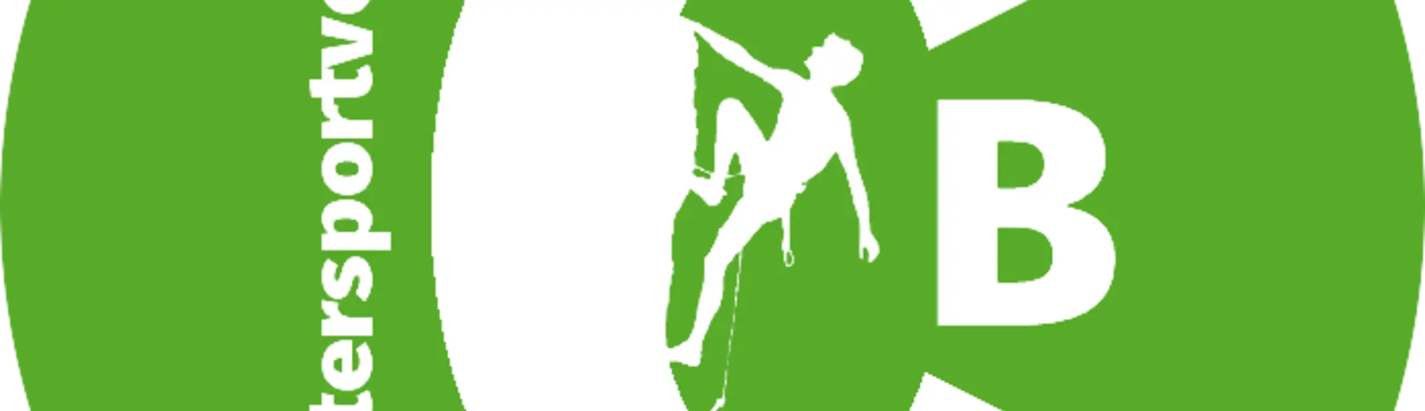 Logo des Klettersportverein, stilisierter Kletterer mit den Buchstaben CB | © Theodor Kubusch