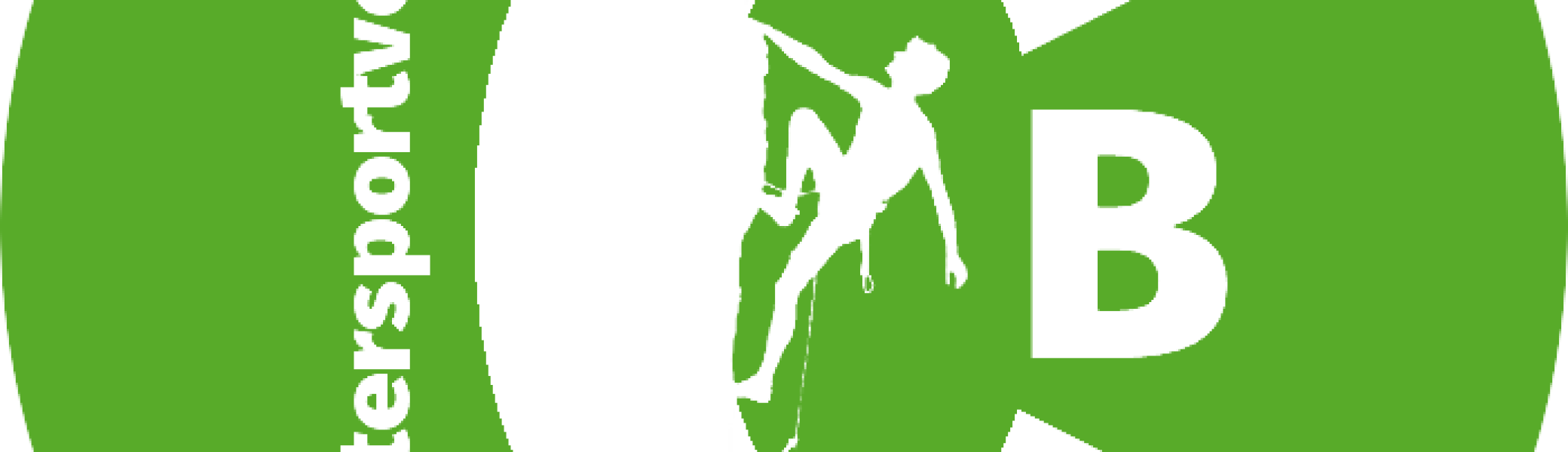 Logo des Klettersportverein, stilisierter Kletterer mit den Buchstaben CB | © Theodor Kubusch