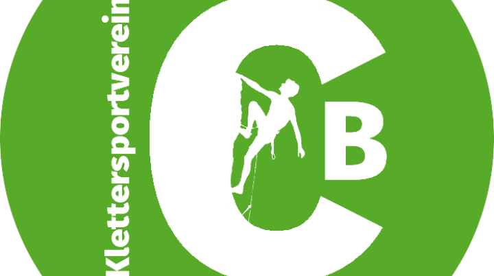 Logo des Klettersportverein, stilisierter Kletterer mit den Buchstaben CB | © Theodor Kubusch