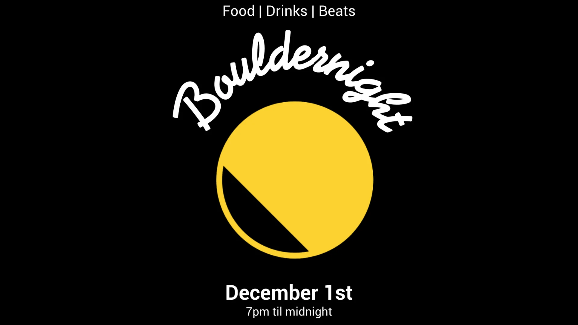 Posting Bouldernight | © Boulderhalle Cottbus GmbH Werbeposting Bouldernight 01.12.2023 | © Boulderhalle Cottbus GmbH